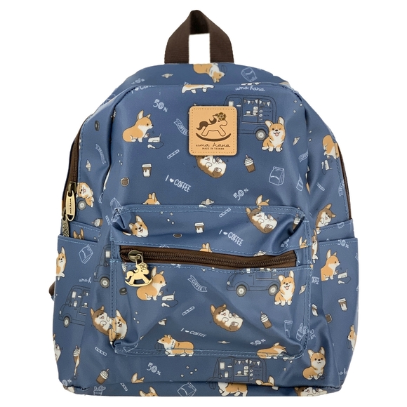 Waterproof Corgi Mini Small Travel Backpack